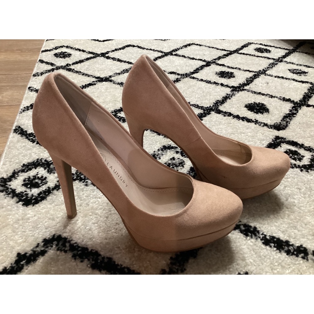 Chinese laundry 5 in heel beige